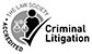 Criminal Litigation Accredited Logo